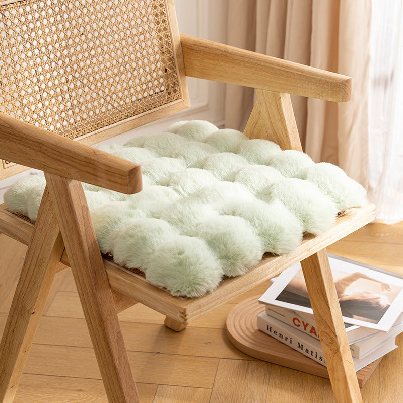 Light Luxury Thickened Plush Cushion