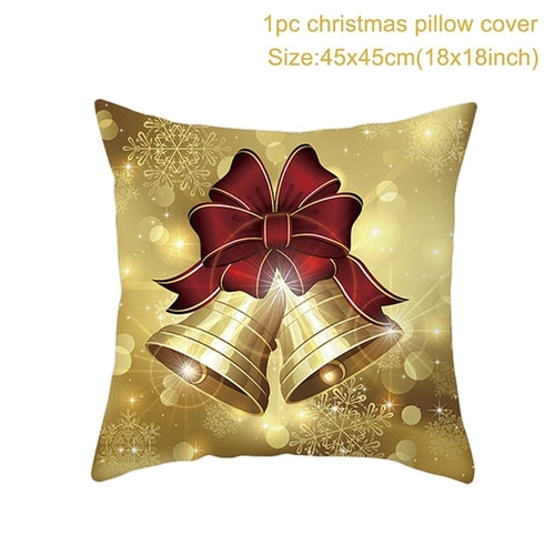 Christmas Cushion Cover Merry Christmas Decorations For Home 2021