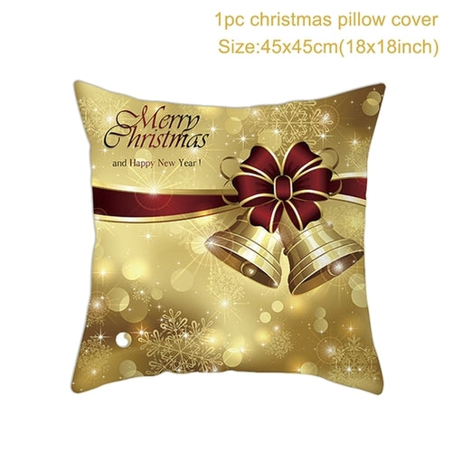 Christmas Cushion Cover Merry Christmas Decorations For Home 2021