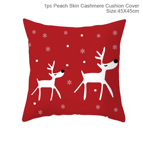 Christmas Cushion Cover Merry Christmas Decorations For Home 2021