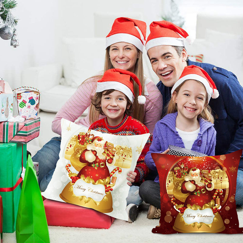 Christmas Cushion Cover Merry Christmas Decorations For Home 2021