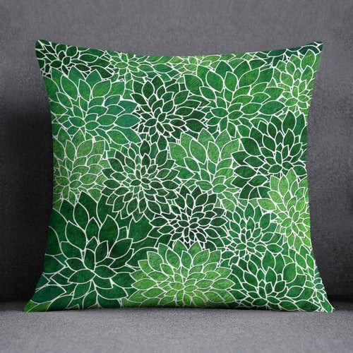 Green Leaf Series Pillow Gifts Home Office Furnishings Pillow Bedroom