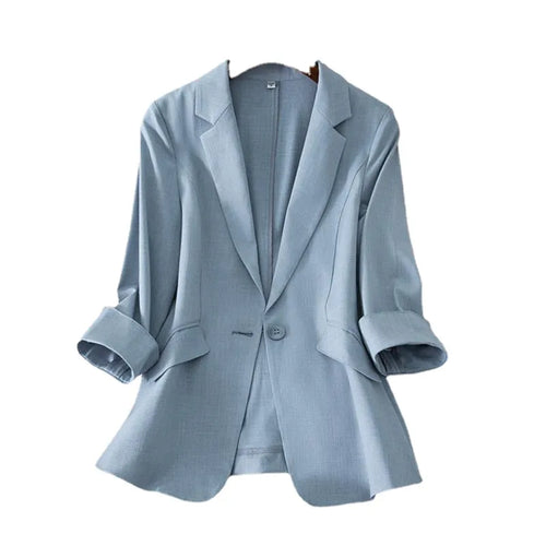 Women's Suit Jacket 2023 Suit Jacket Women's Seven-Minute Sleeve