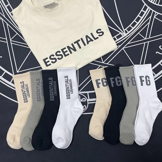 essentials Socks Men Sports Breathable new designer Socks Long Tube