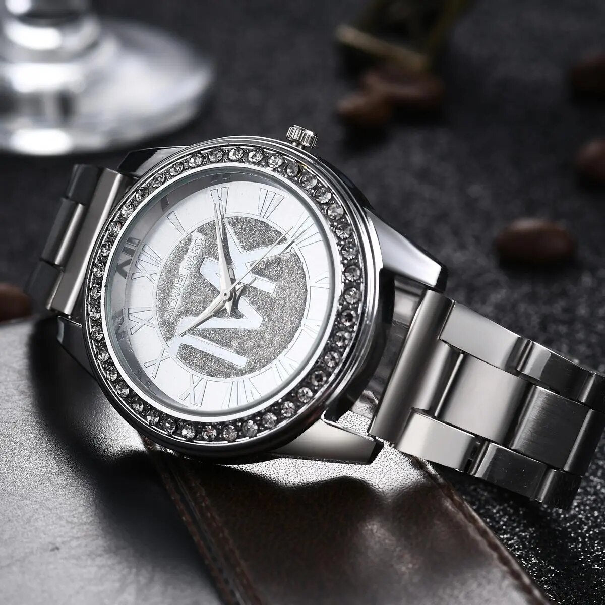 Fashion TOP TVK Brand Watch For Women Luxury Waterproof Roman Digital