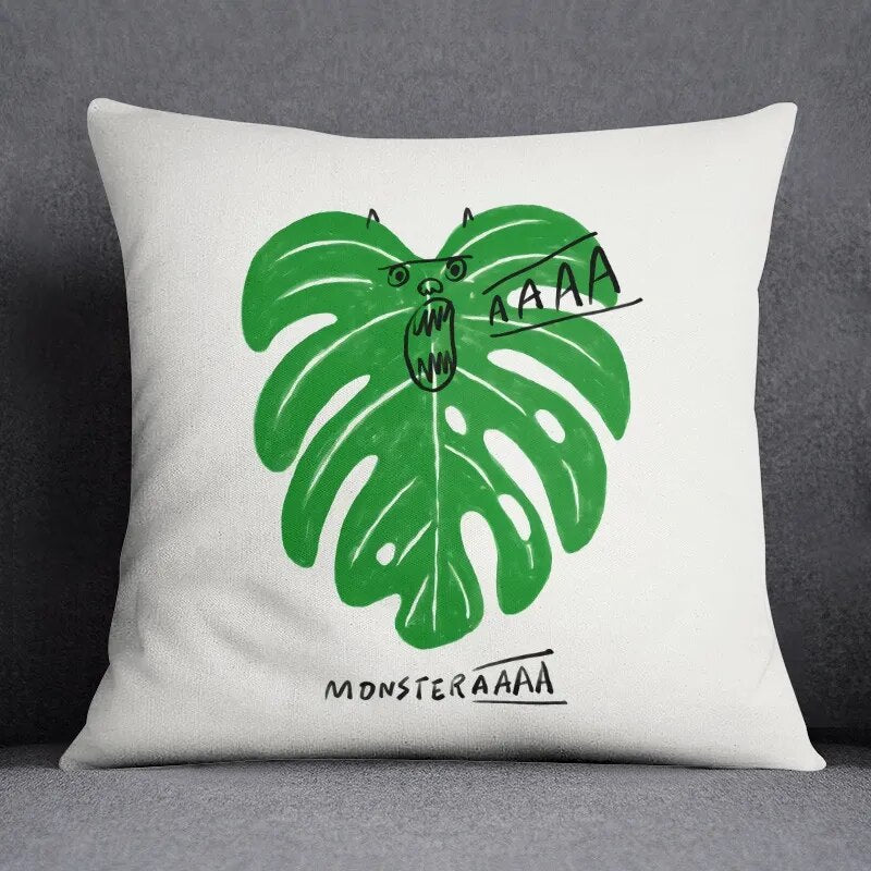 Green Leaf Series Pillow Gifts Home Office Furnishings Pillow Bedroom