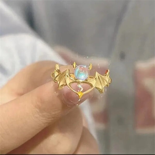 2022 Korean New Exquisite Geometric Round Ring Women's Fashion Luxury