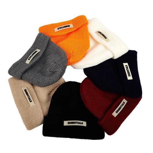 Warm Essentials Casual Beanies for Men Women Fashion Knitted Winter