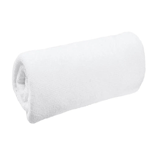 30*60cm Portable White Soft Microfiber Fabric Face Towel Hotel Bath