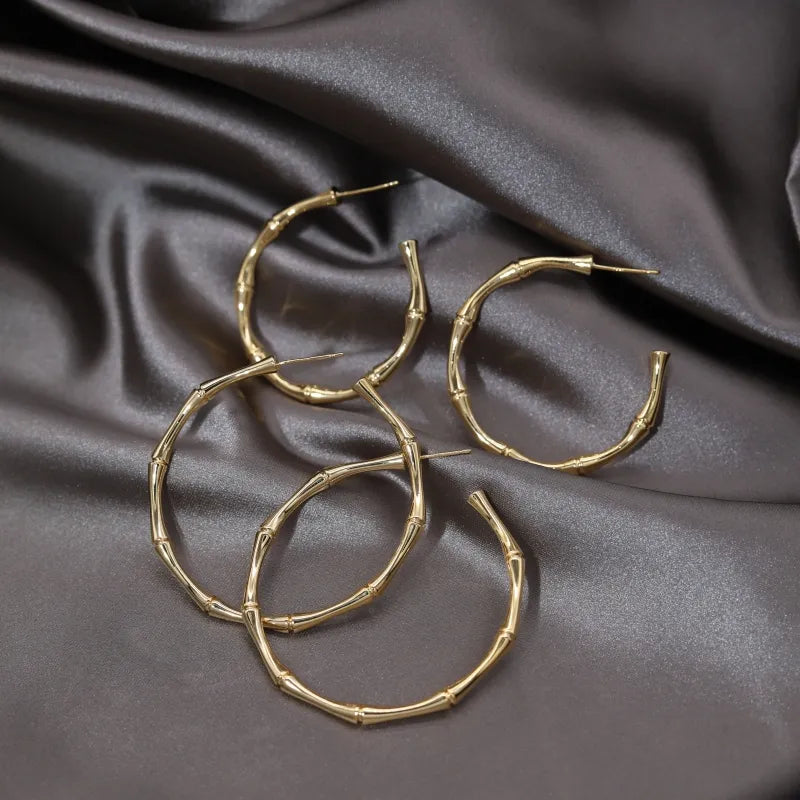 South Korea's newly designed fashion jewelry 14K gold plated simple