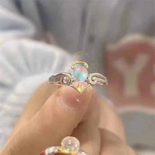 2022 Korean New Exquisite Geometric Round Ring Women's Fashion Luxury