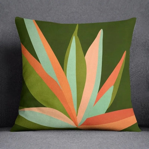 Green Leaf Series Pillow Gifts Home Office Furnishings Pillow Bedroom