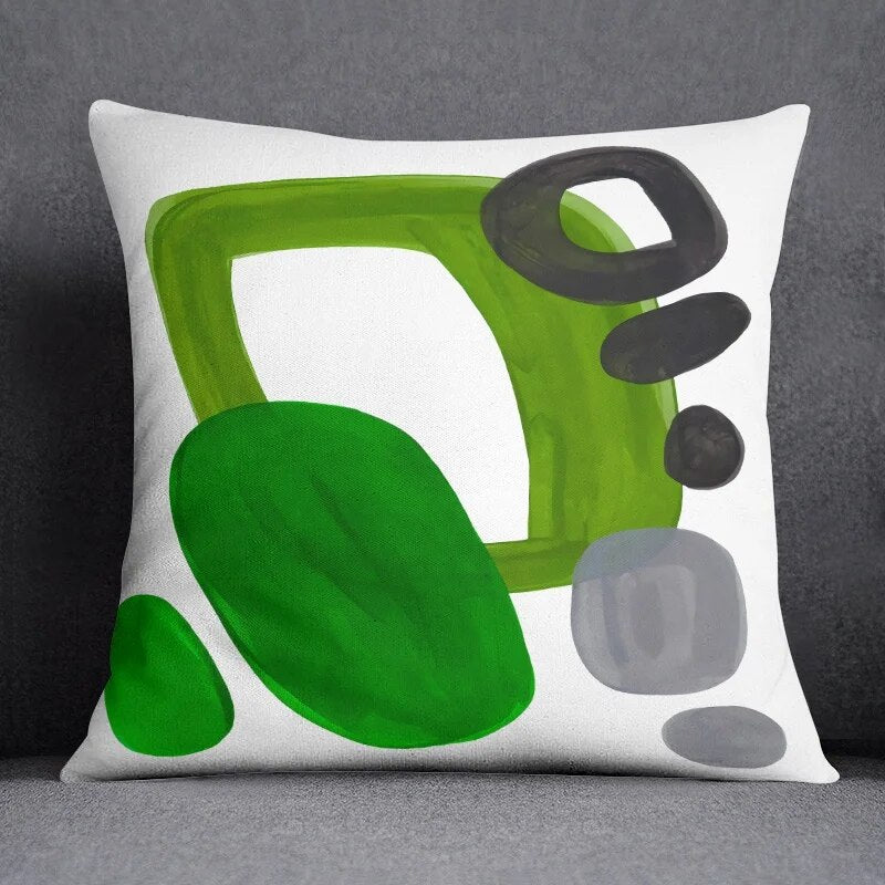 Green Leaf Series Pillow Gifts Home Office Furnishings Pillow Bedroom